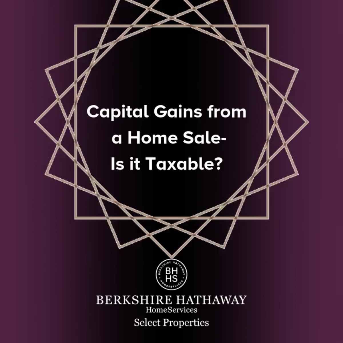 Capital Gains From a Home Sale—Is it Taxable?